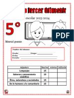 5° Examen Tercer Trimestre Profa. Kempis