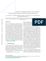 Multi-Input Segmentation of Damaged Brain in Acute Ischemic Stroke Patients Using Slow Fusion With Skip Connection