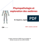 1 Physiopat Exploration Des Oedemes Depairon SAfW 03.06.21