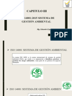 Capitulo Iii: ISO 14001:2015 SISTEMA DE Gestión Ambiental