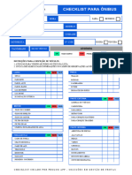 Checklist de Ônibus