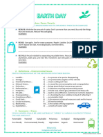 EARTH DAY - ENVIRONMENTAL ISSUES (Printable + Answer Key)