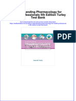 Understanding Pharmacology For Health Professionals 5th Edition Turley Test Bank Online Ebook Textbook Full Chapter PDF