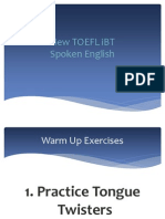 New Toefl Ibt Spoken English