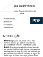 Trabalho - Relação Estéril Minério