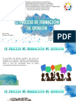 El Proceso de Formación de La Opinión