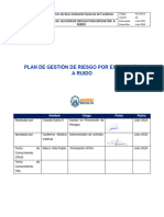 Plan de Gestión de Ruido