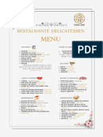 Menu Delicatessen 