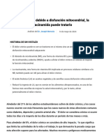 Dolor Cronico Disfuncion Mitocondiral Niacinamida