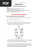 Atividade Prática 1 - Condicionamento de Sinais de Sensores