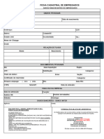 Ficha Cadastral Funcionário