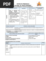 Sesión de Aprendizaje Religión 14 de Mayo.