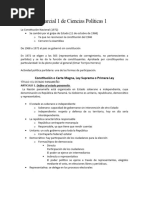 Parcial 1 de Ciencias Políticas 1