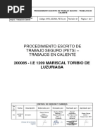 Aym - Pets - Ssoma - 02 Procedimiento de Trabajo de Alto Riesgo - Trabajo en Caliente