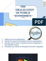 SSP 113 Economic Globalization