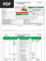 Risk Assessment CLADDING