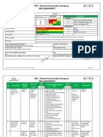 Risk Assessment CURRTAIN WALL FIXING