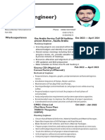 Planning Engineer CV