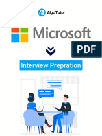 Microsoft Interview Preparation in Just 30 Days