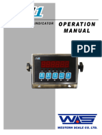 Operation Manual - Western Scale M1