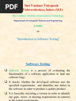 Introduction To Software Testing