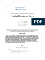 A3 Littlefield Simulation Report