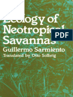 The Ecology of Neotropical Savannas-Harvard University Press (1984 Guillermo Sarmiento - Otto Solbrig - )