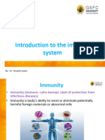 Introduction To Immunology Lectures 1-3