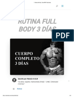 2 Rutina Full Body 3 Días PDF - Nutri4train