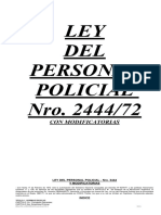 Apunte (Ley Del Personal Policial)