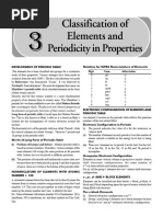 Classification of Elements and Periodicity in Properties