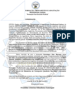 Carta de Recomendação PDF