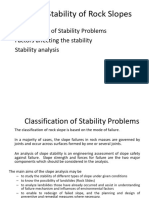 Stability of Rock Slopes