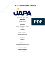 Análisis y Modificación de Conducta Tarea 4