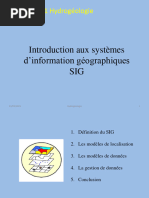 Introduction Aux Systèmes D'information Géographiques