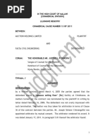 AUCTION HOLDINGS LTS V FASTA CIVIL ENGINEERING (2011) MWCommC1