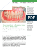 El Paciente Edéntulo / Prótesis Completa: Caso Clínico Caso Clínico