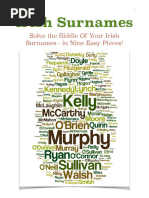 Irish Surnames 9 Easy Pieces