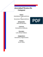 Informe de Trigonometria