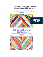 Helping Children Learn Mathematics, 11th Edition - Ebook PDF Version Full Chapter Instant Download