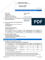 G900 Data Sheets