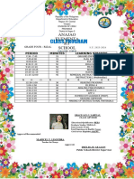 Class Program - Grade 4