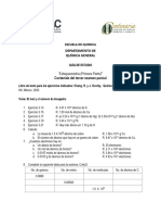 Guía de Estudio - Estequiometría - 1era Parte