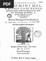 De Locis Theologicis