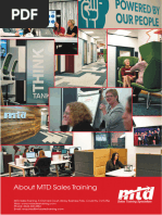 MTD Sales Training Brochure