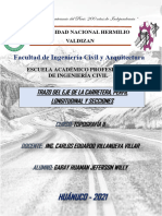 Trabajo Final de Topografía - Trazado de Ejes