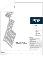 Water Distribution Layout Plan - Phase 3: Legend