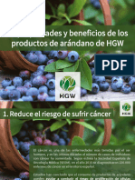 Los Beneficios de Los Productos de Arandano de HGW-1