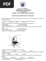 2ND Quarter Science 7