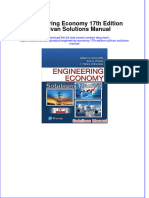 Engineering Economy 17th Edition Sullivan Solutions Manual All Chapters